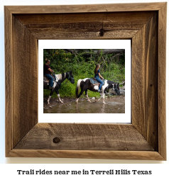 trail rides near me in Terrell Hills, Texas